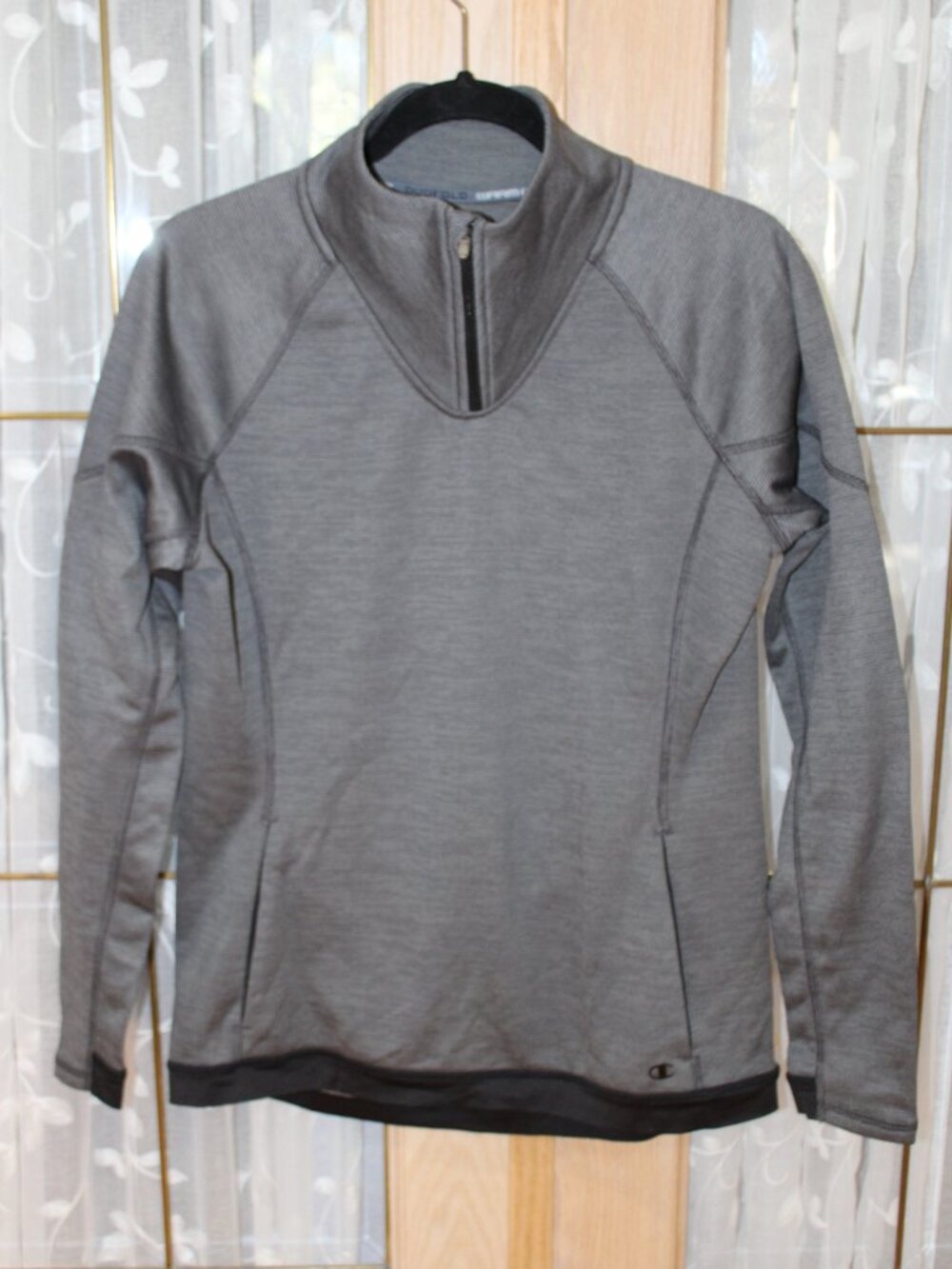 Champion Performance Teens Sport Jacket M 1/4 Zipp Zip Pockets Sports Casual